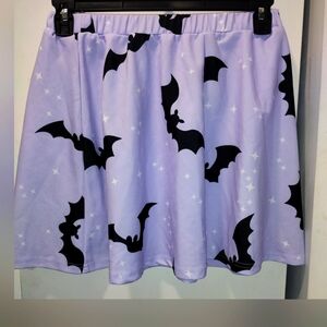 Shein bat Goth skirt